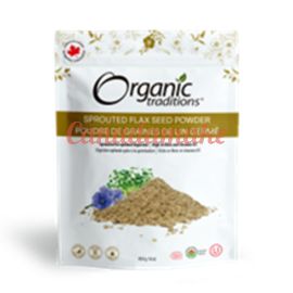 Organic Traditions Sprouted Flax 454 g