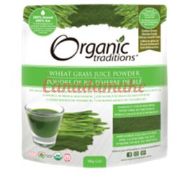 Organic Traditions Wheat Grass Juice Powder 150 g