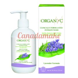 Organyc Feminine Hygiene Wash W/Lavender 2x250 ml