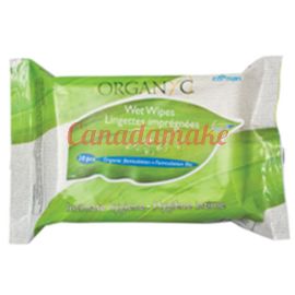 Organyc Feminine Hygiene Wipes 6x20 ct