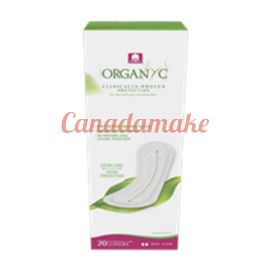 Organyc Flat Liners - Maxi 6x20 ct