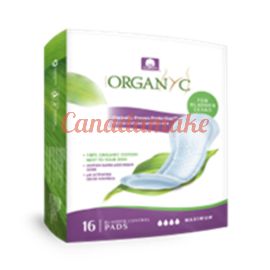 Organyc Light Incontinence Maximum Pads 16 ct