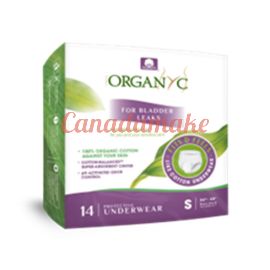 Organyc Protective Underwear- Size Small 14 ct