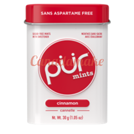 PUR GUM Mints - Cinnamon Tin 12 x 30 g