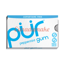 PUR Gum Peppermint Gum 12 x 9 pc