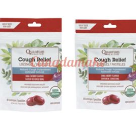 QUANTUM Organic Cough Relief Bing Cherry 2x18 ct