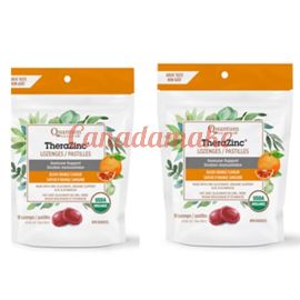 QUANTUM Organic TheraZinc Blood Orange 2x18 ct