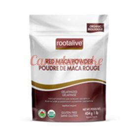 ROOTanALIVE INC. Orgic Gelatinized Red Maca Pwd 454 g
