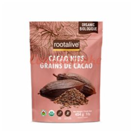 ROOTALIVE INC. Organic Cacao Nibs 454 g