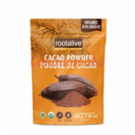 ROOTALIVE INC. Organic Cacao Powder 200 g