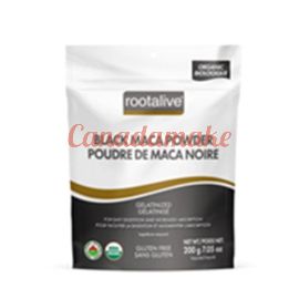 ROOTALIVE INC. Organic Gelatinized Black Maca Pwd 200 g