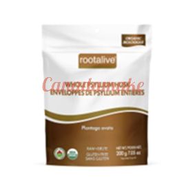 ROOTALIVE INC. Organic Whole Psyllium Husk 200 g