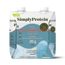 SIMPLYPROTEIN Creamy Van Plant-Protein Shake 4 x 330ml
