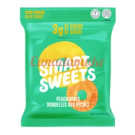 SMARTSWEETS Peach Rings 12 x 50g