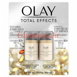 Olay Total Effects Anti-Aging SPF 15 Moisturizer 2 x 50 ml