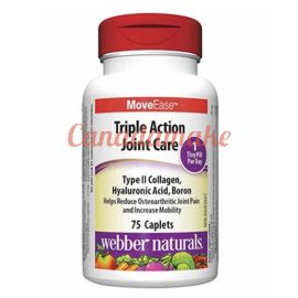 Webber Naturals Triple Action Joint Care 75 caplets