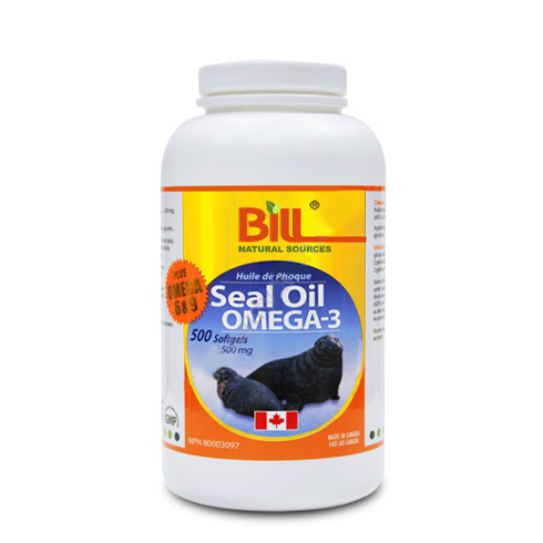 Bill Seal Oil Omega-3 500 mg 500 softgels