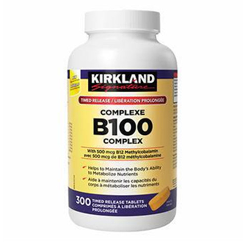 Kirkland Signature B100 Complex 300 tablets