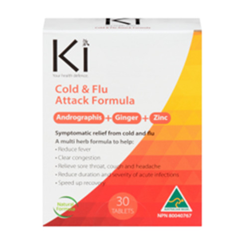 Martin & Pleasance North America Ki Cold & Flu Attack 30 ct