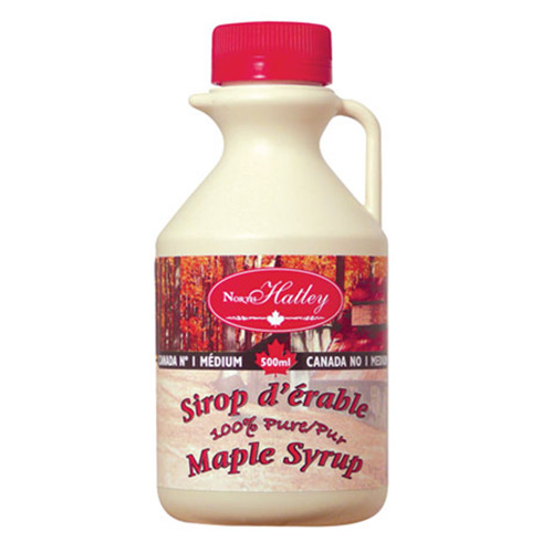 North Hatley Plastic Jugs Pure Maple Syrup 500 ml