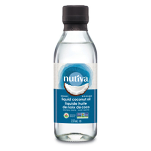 Nutiva Organic Liquid Coconut Oil 236 ml