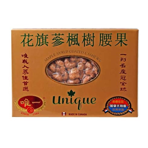 Unique American Ginseng Maple Cashew 250g
