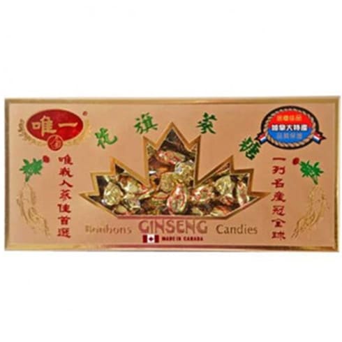 Unique Golden Box Gift Box American Ginseng Candy 227g